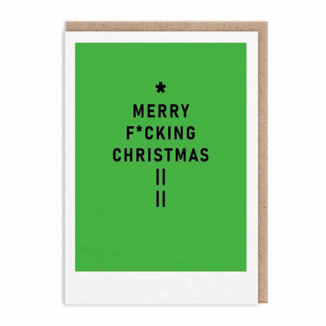 Ohh Deer Christmas Cards*Merry F**cking Christmas Card |