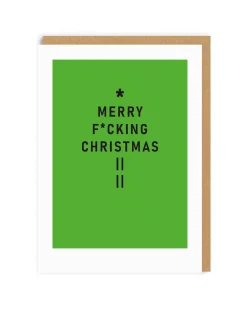 Ohh Deer Christmas Cards*Merry F**king Christmas Greeting Card |