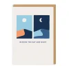 Miles Tewson Thinking Of You*Miss You Day and Night Card | Thinking Of You Card | Ohh Deer
