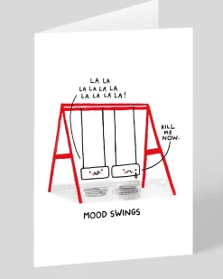 Gemma Correll Birthday|Birthday Cards*Mood Swings Greeting Card | Ohh Deer