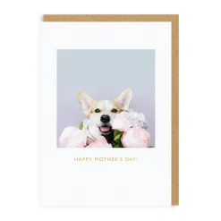 Say Cheese Mother's Day Cards*Mother's Day Corgi Dog Card | Ohh Deer