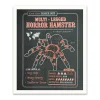 Danger Bois Prints*Multi-Legged Horror Hamster Riso Print (12x10)