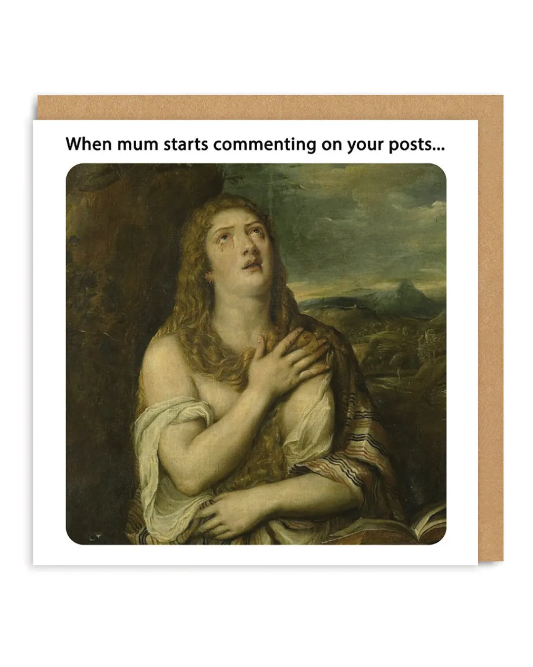 Ohh Deer Mother's Day Cards|Birthday Cards*Mum Commenting on your Posts Greeting Card