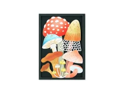 UWP Luxe Pop Up & 3d Cards*Mushrooms 3D Pop Up Greeting Card | Ohh Deer