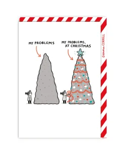 Gemma Correll Christmas Cards*My Problems at Christmas Greeting Card | Ohh Deer