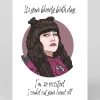 The Red Swan Birthday|Birthday Cards*Nadja Cut Your Head Off Birthday Card | Ohh Deer