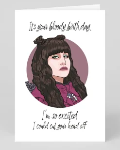 The Red Swan Birthday|Birthday Cards*Nadja Cut Your Head Off Birthday Card | Ohh Deer