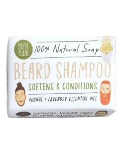 Paper Plane For Him|Under £20*Natural Beard Soap Bar - Gift For Him - Vegan 🌱 | Ohh Deer