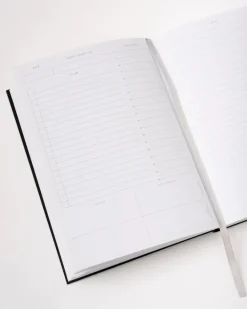 Ohh Deer Daily Planners|Stationery Gifts*Neon Amber Linen Daily Planner | Journal |