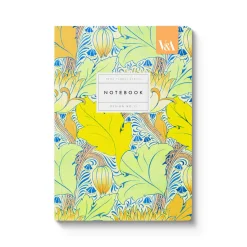 Vu0026A Premium Notebooks|Stationery Gifts*Neon Floral Arts & Crafts A5 Premium Paperback Notebook