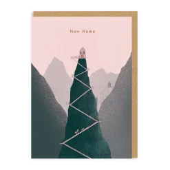 Ohh Deer Congratulations|New Home*New Home Mountain Card | Congratulations Card |