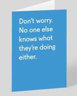 Twin Pines New Job*No One Else Knows What They're Doing Greeting Card | Ohh Deer