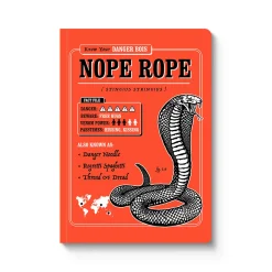 Danger Bois Notebooks Under £10|Stationery Gifts*Nope Rope A5 Perfect Bound Notebook