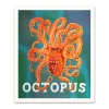 Ohh Deer Prints*Octopus Riso Print (12x10)