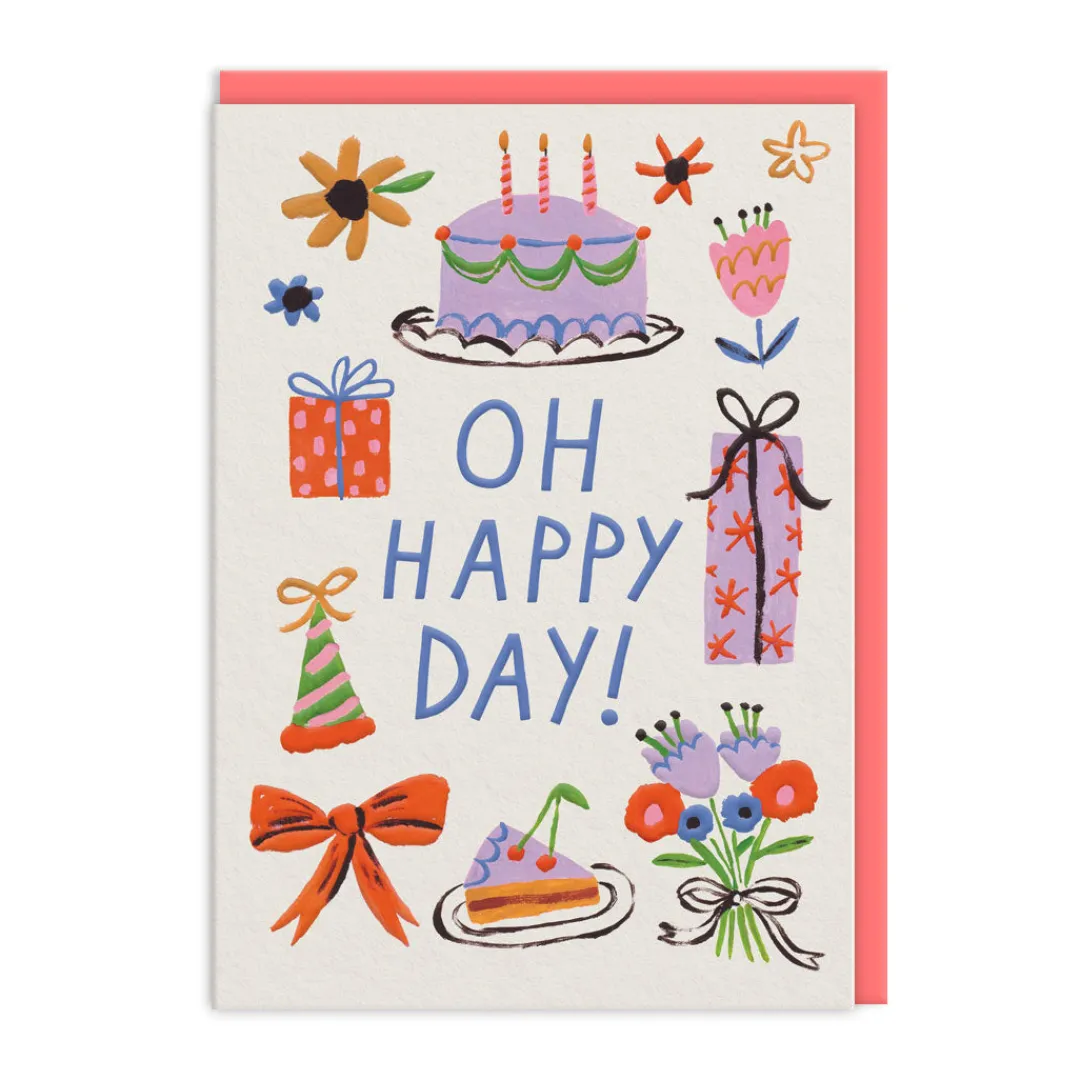 Emily Doliner Birthday Cards*Oh Happy Day Greeting Card