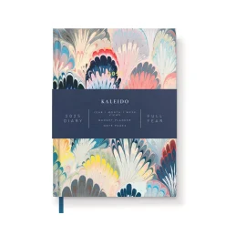 Ohh Deer 2025 Diaries|Stationery Gifts*2025 A5 Diary - Scalloped Marble Diary with Weekly Layout