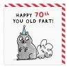 Gemma Correll Birthday Cards*Old Fart 70 Birthday Card | Cards on Ohh Deer