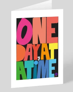 Rude Limited Sympathy*One Day at A Time Sympathy Card | Ohh Deer
