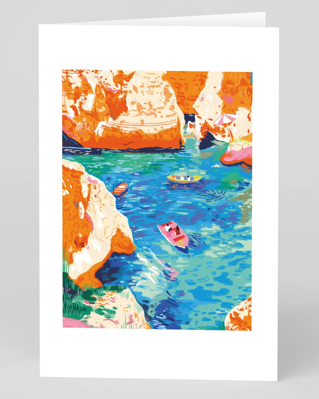 Katie Smilth Birthday|Thank You*Orange Cliffs Greeting Card | Ohh Deer
