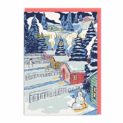 Emily Taylor Christmas Cards*Our Home To Yours Festive Scene Christmas Card | Ohh Deer