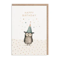 Ohh Deer Birthday Cards*Owl Happy Birthday Card