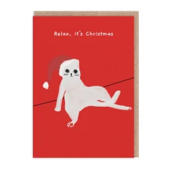 Ken The Cat Christmas Cards*Pack of 9 Christmas Cards -