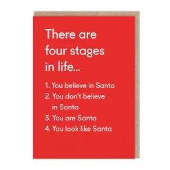 Twin Pines Christmas Cards*Pack of 9 Christmas Cards - Really Want, Define Good, Four Stages of C