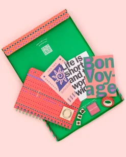 Ohh Deer Stationery Sets|Papergang*Papergang "Bon Voyage" Stationery Box ⛰️⛺️ |