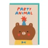 Suzy Ultman Birthday Cards*Party Animal Bear Card 🐻 | Ohh Deer