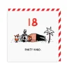 Gemma Correll Birthday Cards*Party Hard 18th Birthday Card | Cards on Ohh Deer