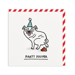 Gemma Correll Birthday Cards*Party Pooper Greeting Card