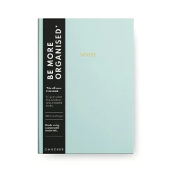Ohh Deer Premium Notebooks|Stationery Gifts*Pastel Blue Linen Notebook 📓🩵 |