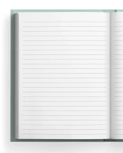 Ohh Deer Premium Notebooks|Stationery Gifts*Pastel Blue Linen Notebook 📓🩵 |