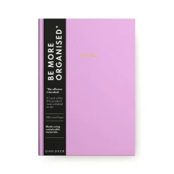Ohh Deer Premium Notebooks|Stationery Gifts*Pastel Purple Linen Notebook 💜📓 |