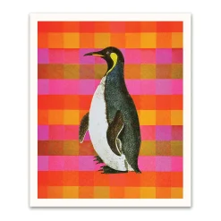 Ohh Deer Prints*Penguin Large Riso Print (12x10)
