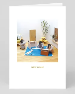 Say Cheese Congratulations|New Home*Penguins Flat Pack New Home Card | Ohh Deer
