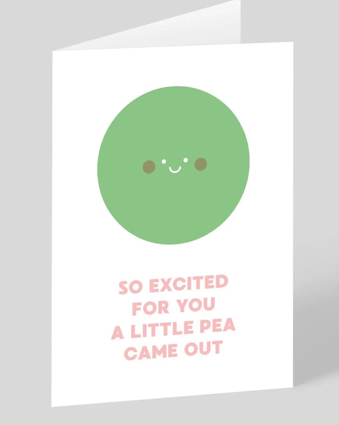 Stormy Knight Congratulations|New Arrival*Personalised A Little Pea New Baby Card