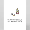 Goose Fight Mother's Day|Mother's Day Cards*Personalised All Hail the Queen Mother's Day Card | Ohh Deer