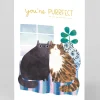 Angela Rozelaar Valentine's Day|Anniversary*Personalised Anniversary Cats Card | Ohh Deer