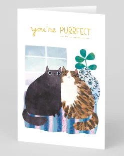 Angela Rozelaar Valentine's Day|Anniversary*Personalised Anniversary Cats Card | Ohh Deer