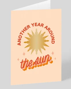 Steffi Lynn Birthday|Birthday Cards*Personalised Another Year Around The Sun Birthday Card | Ohh Deer