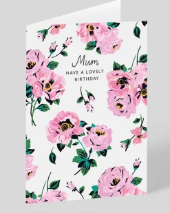 Cath Kidston Birthday|Birthday Cards*Personalised Archive Floral Mum Lovely Birthday Card | Ohh Deer