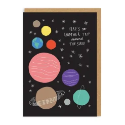 Badger u0026 Burke Birthday|Birthday Cards*Personalised Around The Sun Birthday Card | Ohh Deer