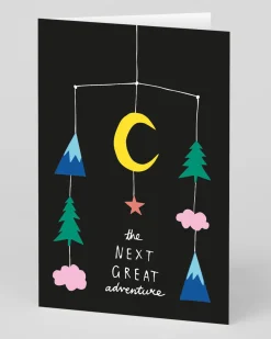 Badger u0026 Burke Congratulations|New Arrival*Personalised Baby Mobile Greeting Card | Ohh Deer