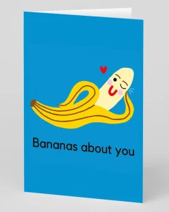 Ohh Deer Valentine's Day|Anniversary*Personalised Bananas About You Valentine's Card |