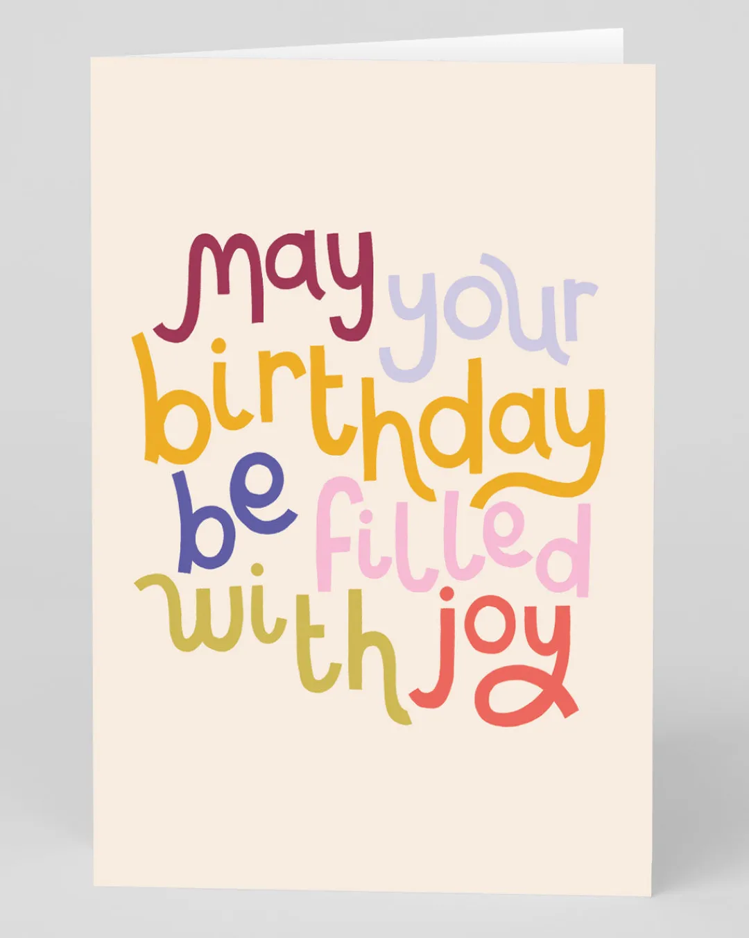 Raspberry Blossom Birthday|Birthday Cards*Personalised Be Filled With Joy Birthday Card | Ohh Deer