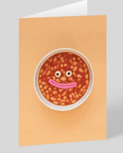 Say Cheese Birthday|Thank You*Personalised Beans Smiley Face Greeting Card | Ohh Deer