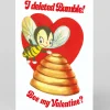 Smitten Kitten Valentine's Day*Personalised Bee My Valentine Card | Ohh Deer