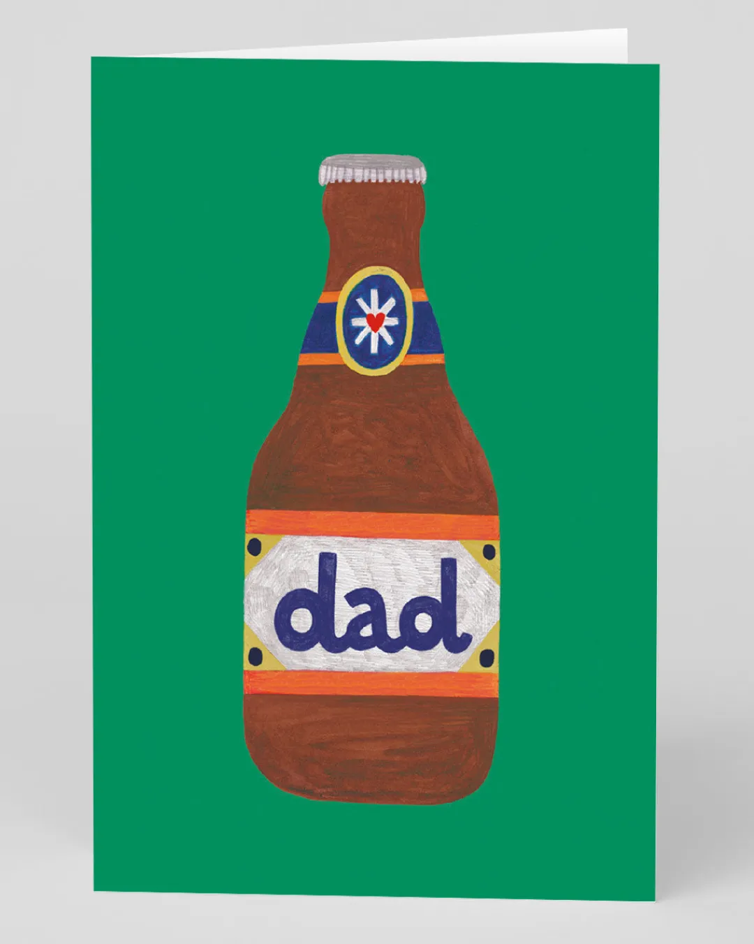 Daria Solak Father's Day|Father's Day Cards*Personalised Beer Bottle Father's Day Card | Ohh Deer