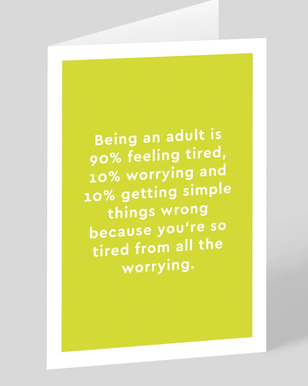 Technically Ron Birthday|Birthday Cards*Personalised Being An Adult Greeting Card | Ohh Deer